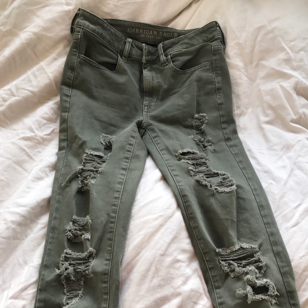 green jeans